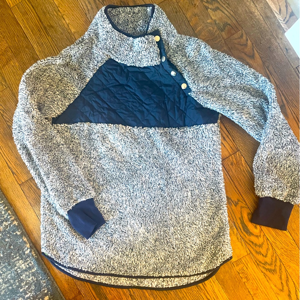 Sherpa pullover